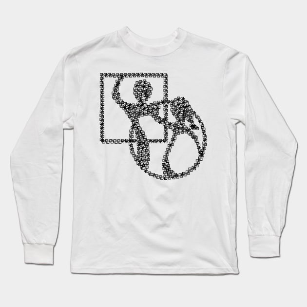 Inter LL BLK Long Sleeve T-Shirt by DWHT71